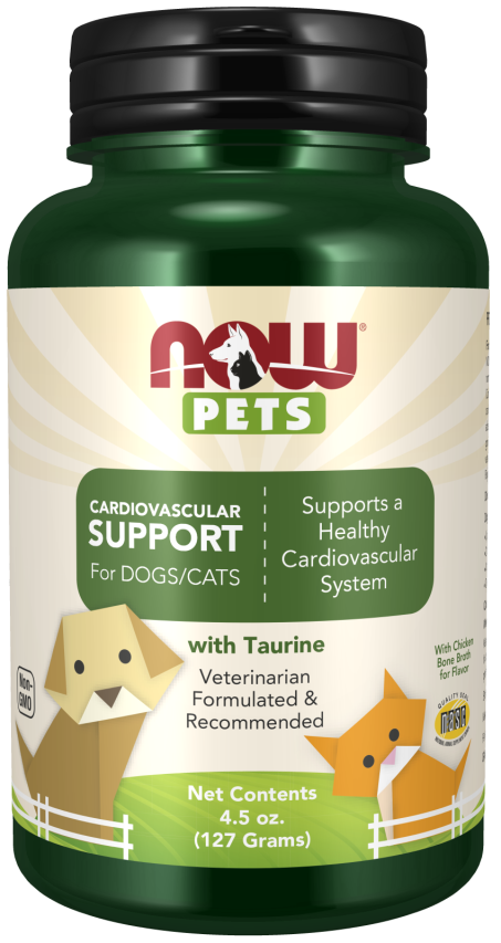 Cardiovascular Support for Dogs & Cats - 4.5 oz. Powder Bottle Front