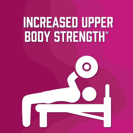  increased upper body strength*  