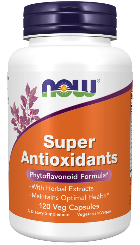 Super Antioxidants - 120 Veg Capsules Bottle Front