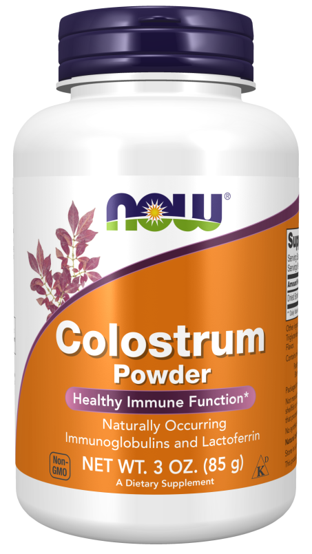 Colostrum Powder - 3 oz. Bottle Front