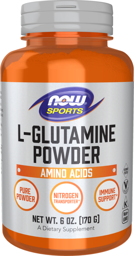L-Glutamine Powder - 6 oz. Bottle Front