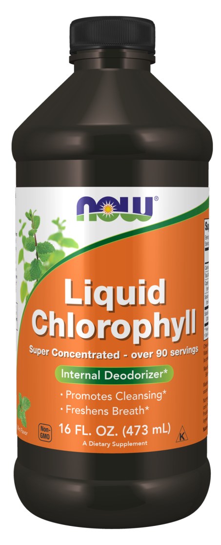 Liquid Chlorophyll - 16 oz. Bottle Front