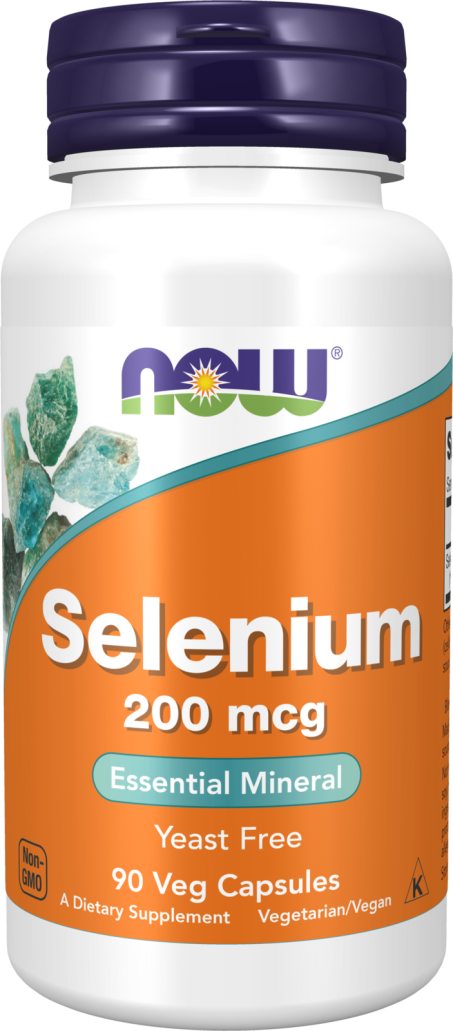 Selenium 200 mcg - 90 Veg Capsules Bottle Front