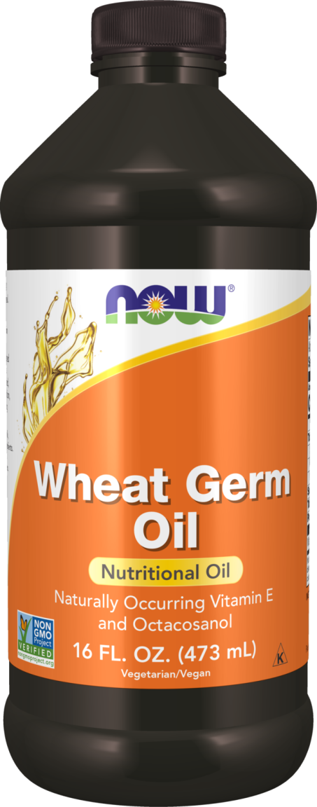 Wheat Germ Oil - 16 fl. oz. Bottle Front