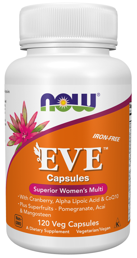 Eve™ Women's Multiple Vitamin - 120 Veg Capsules Bottle Front