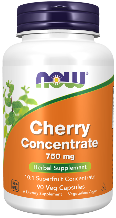 Cherry Concentrate 750 mg - 90 Veg Capsules Bottle Front