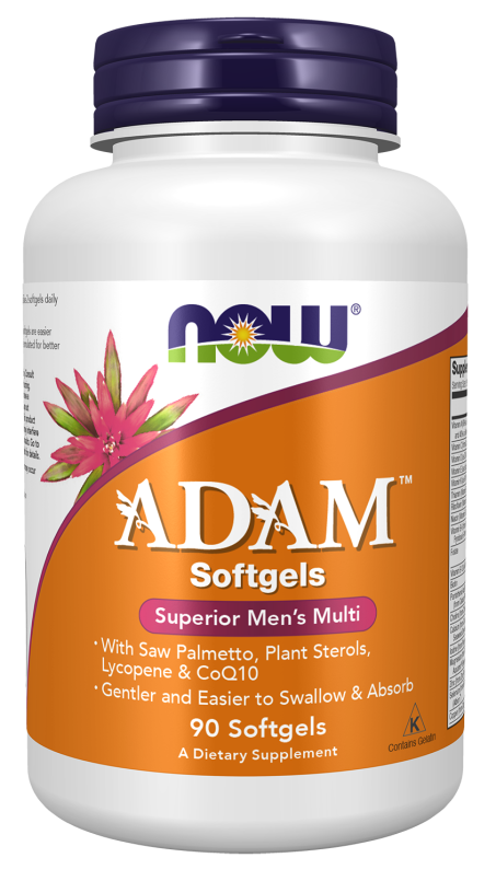 Adam™ Men's Multiple Vitamin - 90 Softgels Bottle Front