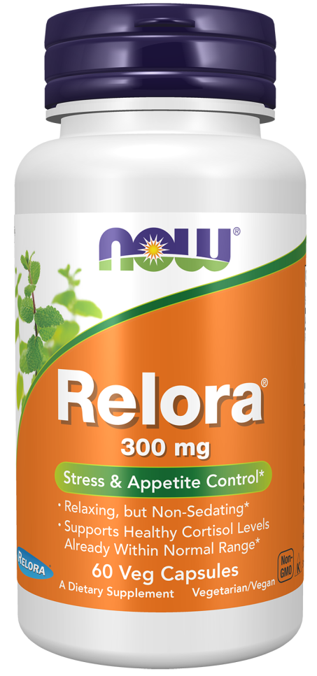 Relora™ 300 mg - 60 Veg Capsules Bottle Front