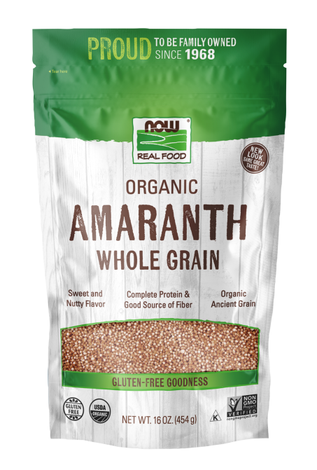 Amaranth Whole Grain, Organic - 16 oz.