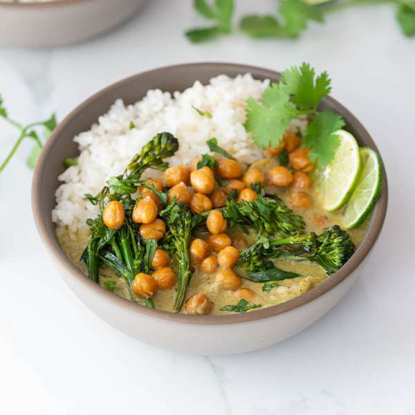 bowl of coconut lime curry