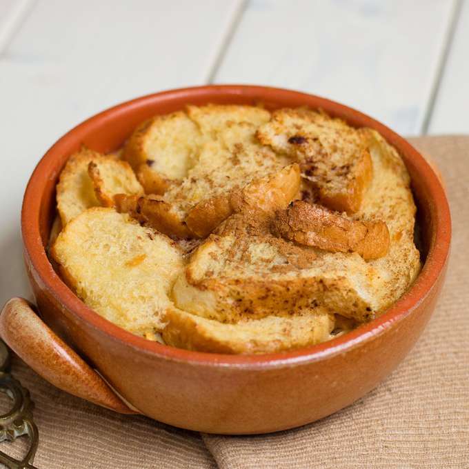 no sugar added organic bread pudding thumbnail
